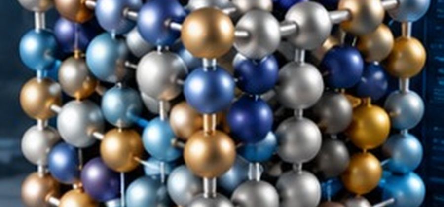 Model of an alloy crystal lattice · Quantum Ventura, makers of CyberNeuro-RT (CNRT) · machine learning anomaly detection for enterprise and government networks · edge-to-cloud network security · Discovium AI materials discovery